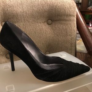 Fabulous Black Suede Marc Fisher Pump -8.5